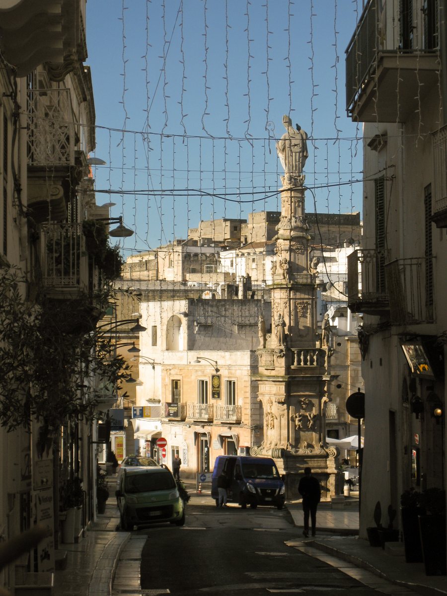 White stone lanes of the old town